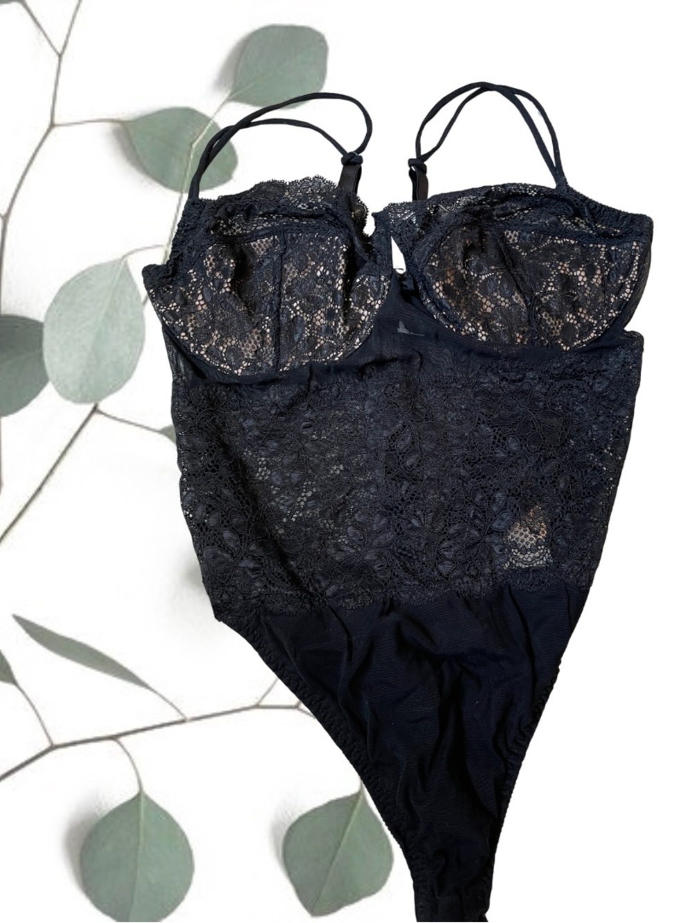 Lace & Mesh Bodysuit